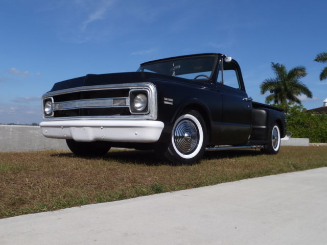 1969 Chevrolet C10, Lowered, RARE Step Side, 6 Cylinder, 700 R-4 Trans 1969 Chevrolet C-10 Step Side