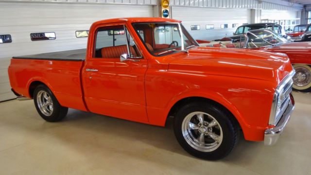 1969 Chevrolet C10 Pickup Short Bed Fleet Side 48310 Miles Hugger Orange Pickup 1969 Chevrolet Other Pickups Short Bed Fleet Side
