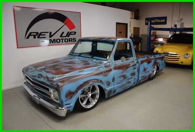 1969 Chevrolet C10 Short Box Faux PATINA Paint Air Suspension LS Vortec AWESOME 1969 Chevrolet C-10 C10 Short Box