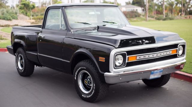 1969 Chevrolet C10 Stepside SWB EFI Big Back Window 1969 Chevrolet C-10