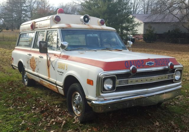 1969 chevrolet c10 suburban ambulance 1969 Chevrolet Suburban