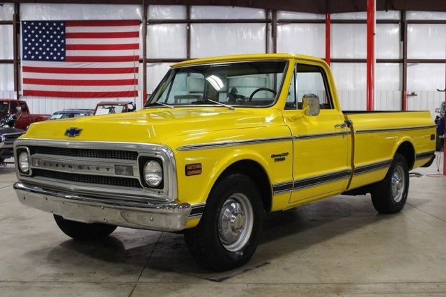 1969 Chevrolet C20 30131 Miles Commercial Yellow Pickup Truck 396 Big Block Tur 1969 Chevrolet Other Pickups --
