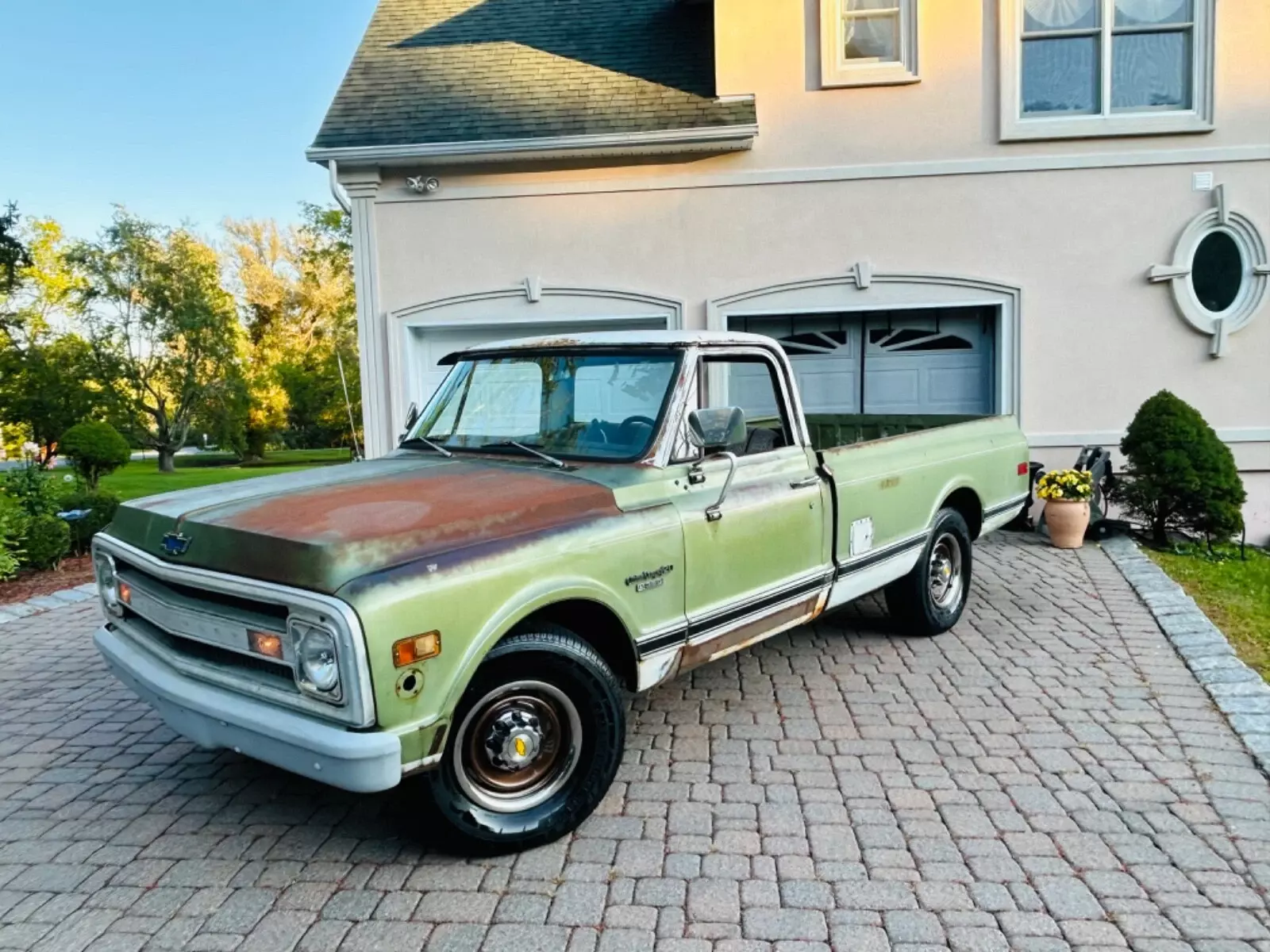 1969 Chevrolet C-10 C-20 Custom Camper #'s match PATINA truck No reserve! - photo 9