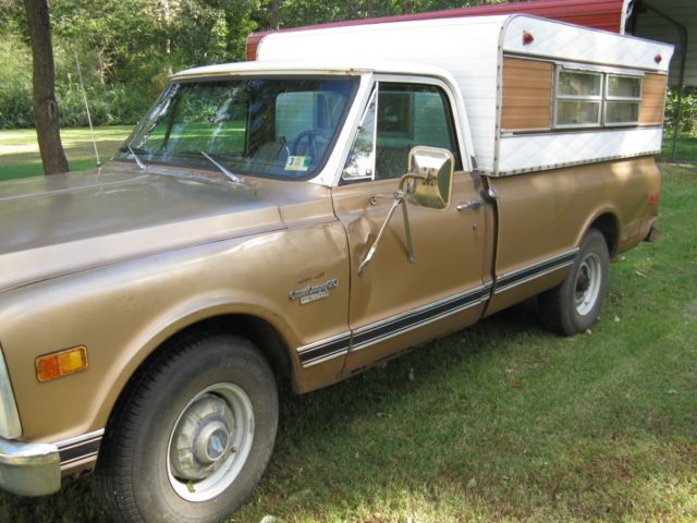 1969 Chevrolet C20 Custom Camper Pickup Truck, NEW GM Goodwrench Engine 1969 Chevrolet C-10 C20 Custom Camper