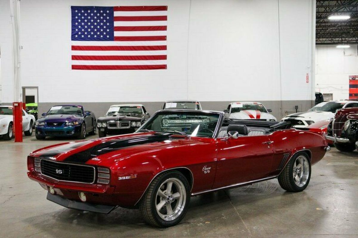 1969 Chevrolet Camaro 486 Miles Red 396ci V8 5-Speed Manual 1969 Chevrolet Camaro