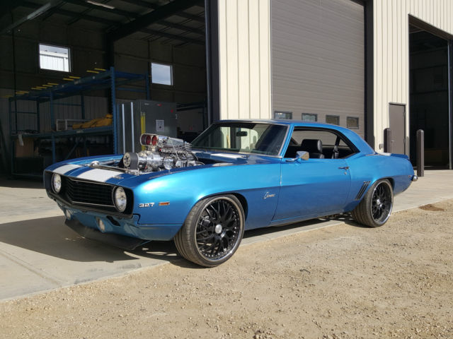 1969 Chevrolet Camaro, 496ci BBC, Blown and Injected, Tremec 6sp, Pro Touring 1969 Chevrolet Camaro Pro Touring Resto-Mod SS