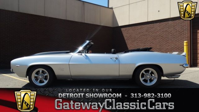 1969 Chevrolet Camaro 5000 Miles Silver Convertible 327 CID V8 4 Speed Automati 1969 Chevrolet Camaro