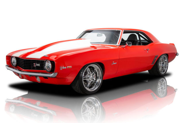 1969 Chevrolet Camaro 8015 Miles Hugger Orange Hardtop 632 V8 5 Speed Manual 1969 Chevrolet Camaro --