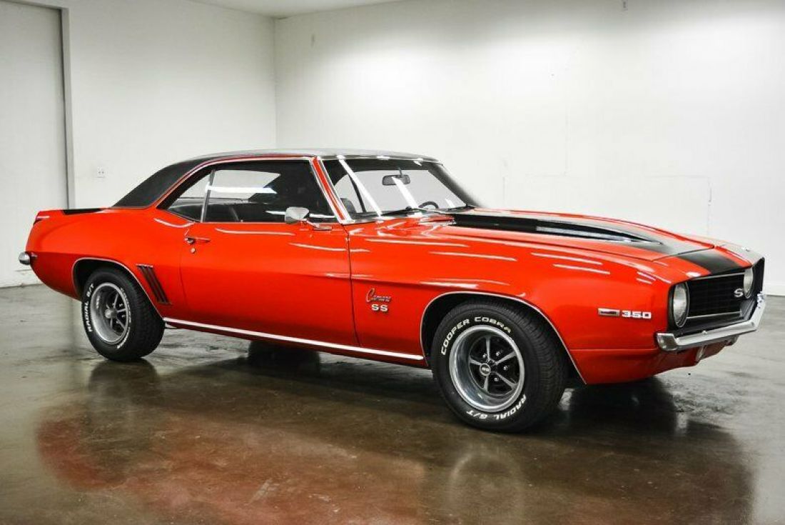 1969 Chevrolet Camaro 85000 Miles Red Coupe 350 Chevrolet V8 Turbo 350 1969 Chevrolet Camaro