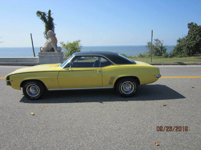 1969 CHEVROLET CAMARO, ALL ORIGINAL DRIVETRAIN, PROTECT O PLATE . 1969 Chevrolet Camaro