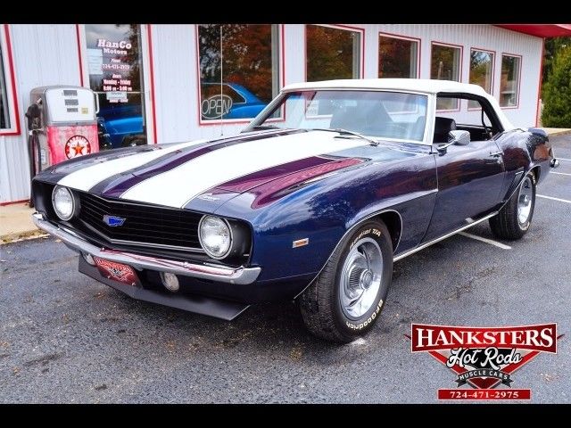 1969 Chevrolet Camaro, Blue with 7,787 Miles available now! 1969 Chevrolet Camaro Convertible