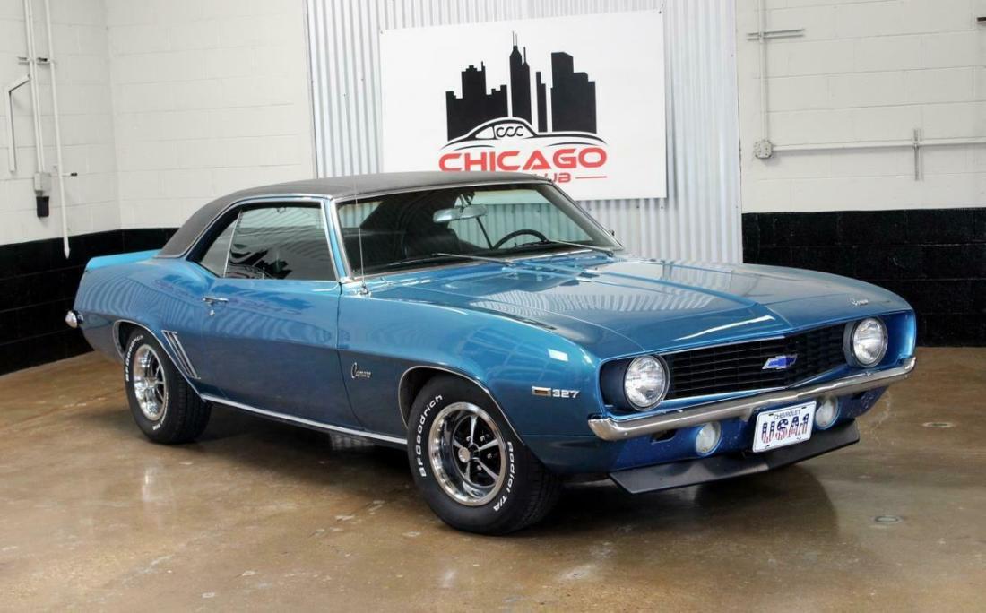 1969 Chevrolet Camaro CA/MT Car, 327, VIDEO 1969 Chevrolet Camaro