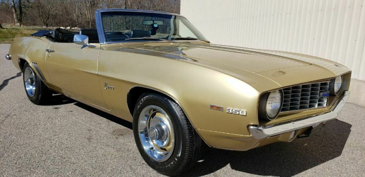 1969 Chevrolet Camaro 28,000 MILE 1969 CAMARO CONVERT W/ PROTECTO-PLATE - photo 3