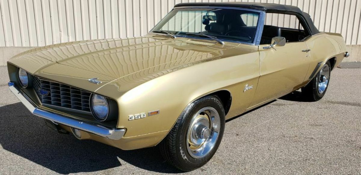 1969 Chevrolet Camaro 28,000 MILE 1969 CAMARO CONVERT W/ PROTECTO-PLATE - photo 8