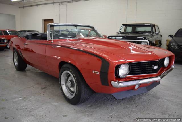 1969 Chevrolet Camaro Convertible 350 Auto ProCar Buckets Pwr Disc Pwr Top NICE 1969 Chevrolet Camaro