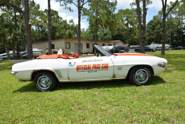 1969 Chevrolet Camaro PACE CAR CAMARO CONVERTIBLE - photo 4