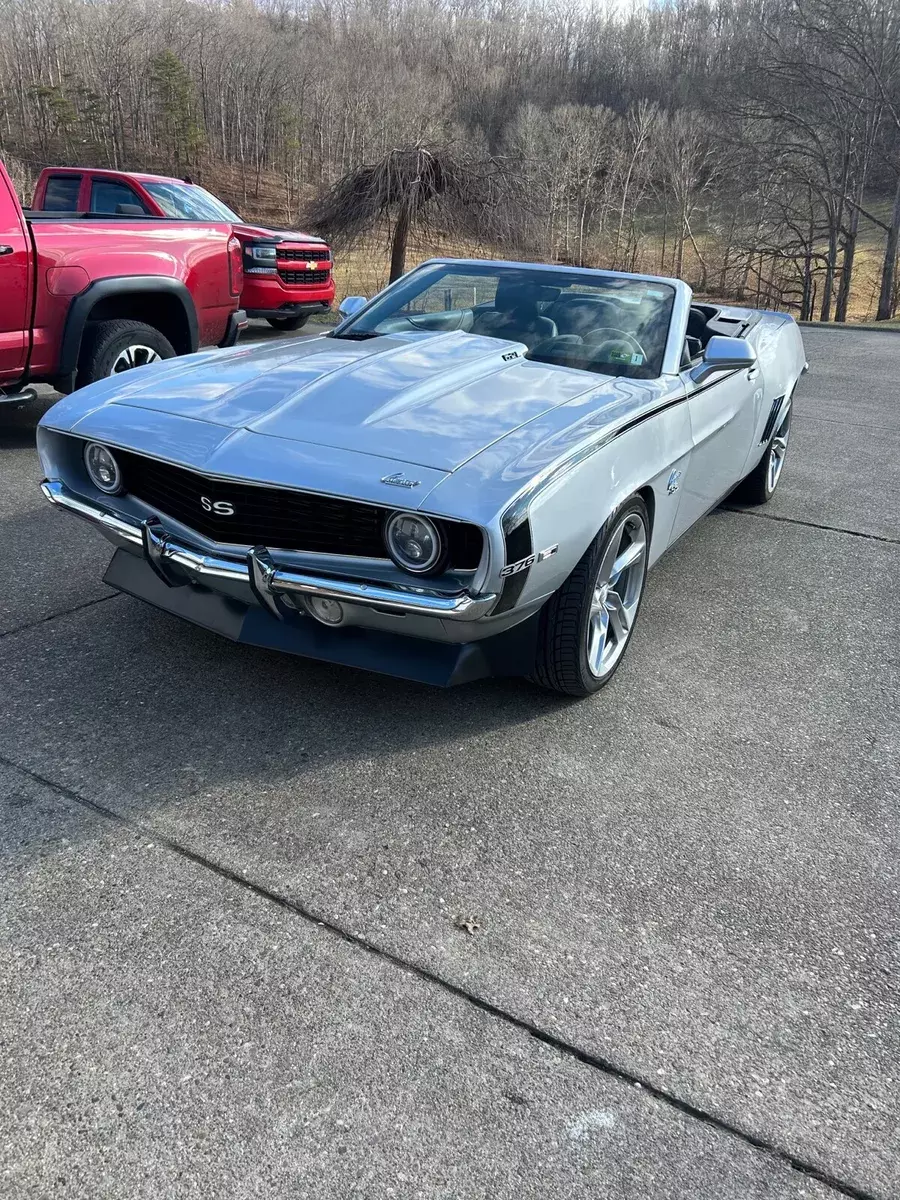 1969 Chevrolet Camaro Convertible Grey RWD Automatic 1969 Chevrolet Camaro
