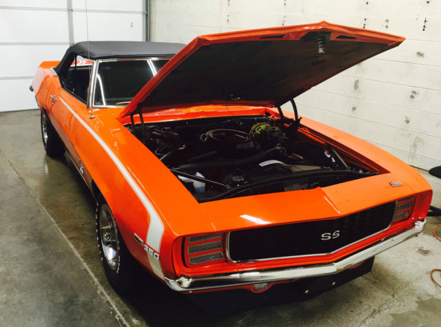 1969 Chevrolet Camaro 2 DOOR CONVERTIBLE - photo 12