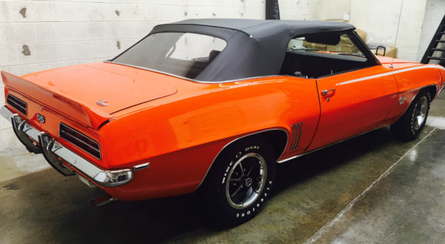 1969 Chevrolet Camaro 2 DOOR CONVERTIBLE - photo 5