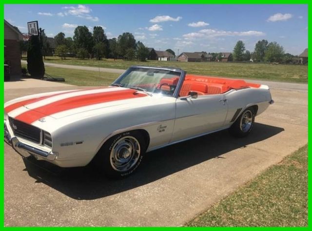 1969 Chevrolet Camaro Convertible RS/SS True Z11 Pace Car Rebuilt V8 Engine 1969 Chevrolet Camaro RS/SS True Z11 Pace Car