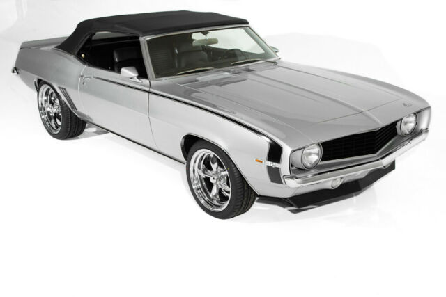 1969 Chevrolet Camaro Convertible Silver/Black #'s Match 327, New Chrome - photo 2