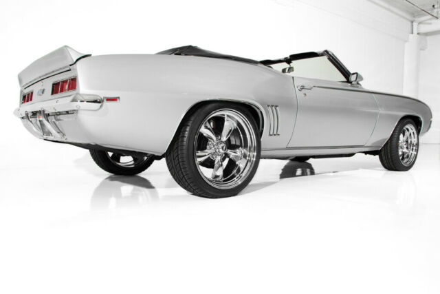 1969 Chevrolet Camaro Convertible Silver/Black #'s Match 327, New Chrome - photo 4