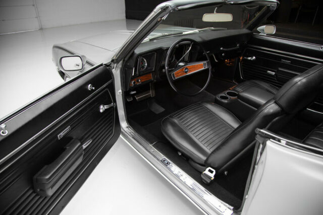 1969 Chevrolet Camaro Convertible Silver/Black #'s Match 327, New Chrome - photo 9