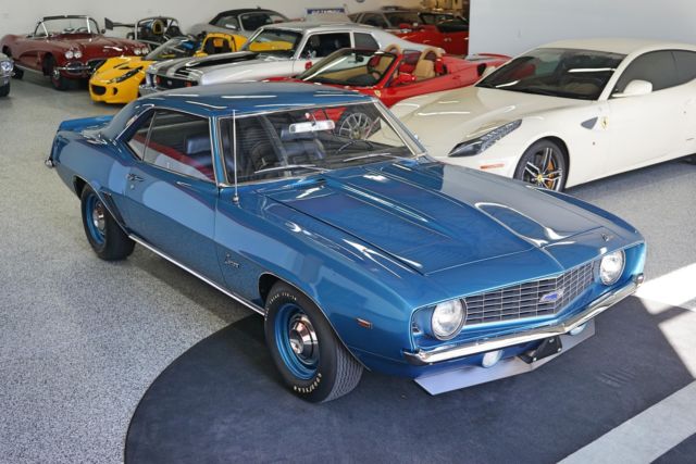 1969 Chevrolet Camaro COPO 95,047 Miles LeMans Blue 427 Manual 1969 Chevrolet Camaro COPO