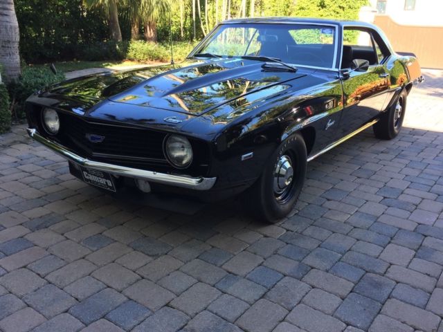 1969 Chevrolet Camaro COPO Recreation,Black,4 Spd,427,Restored,Show Winner.Mint! 1969 Chevrolet Camaro COPO