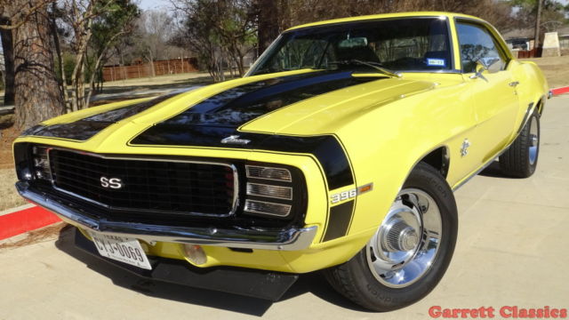1969 Chevrolet Camaro Daytona Yellow ProTour Built X11 Sport Coupe - VIDEO 1969 Chevrolet Camaro RS / SS