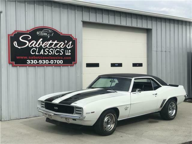 1969 Chevrolet Camaro Dover White 2 door 396 Manual 1969 Chevrolet Camaro --