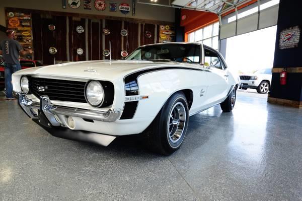 1969 Chevrolet Camaro, Dover White with 76,000 Miles available now! 1969 Chevrolet Camaro SS