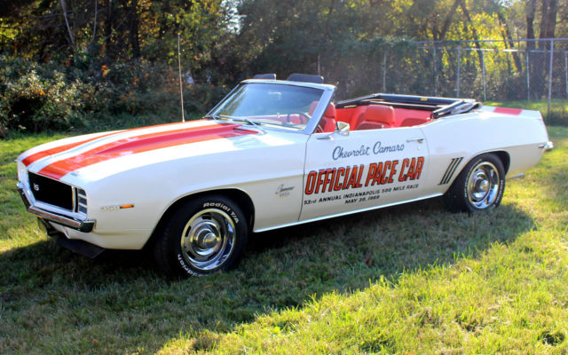 1969 Chevrolet Camaro RS/SS Convertible Indianapolis 500 Pace Car Z11 - photo 13