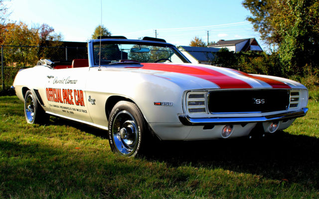 1969 Chevrolet Camaro RS/SS Convertible Indianapolis 500 Pace Car Z11 - photo 6
