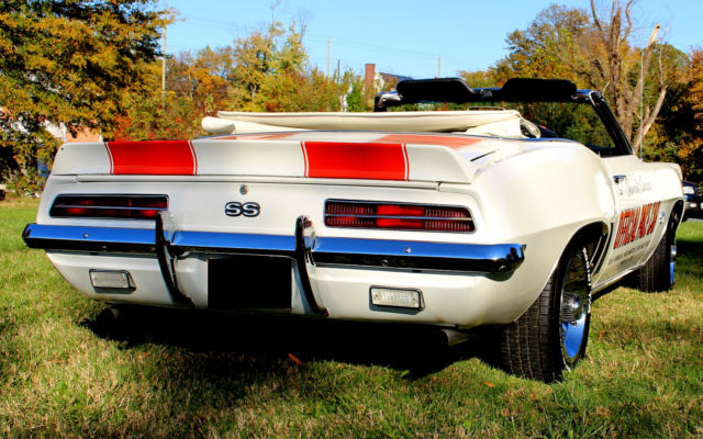 1969 Chevrolet Camaro RS/SS Convertible Indianapolis 500 Pace Car Z11 - photo 9