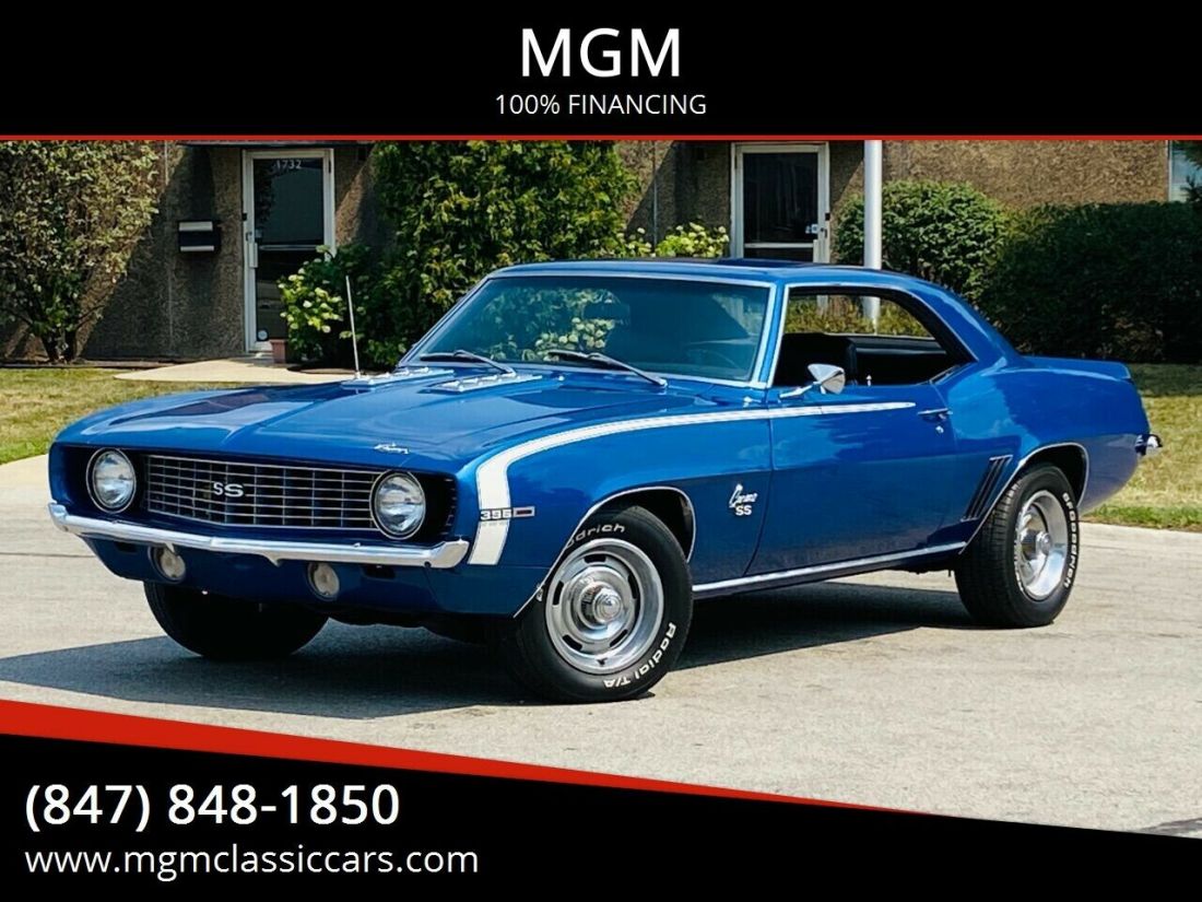 1969 Chevrolet Camaro L34 NUMBERS MATCHING SS396 X66 4SPD 12B CALIFORNIA 1969 Chevrolet Camaro L34 NUMBERS MATCHING SS396 X66 4SPD 12B CALIFORNIA