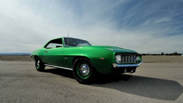 1969 Chevrolet Camaro LM1 #'s matching High Impact color Rally Green Project 1969 Chevrolet Camaro LM1