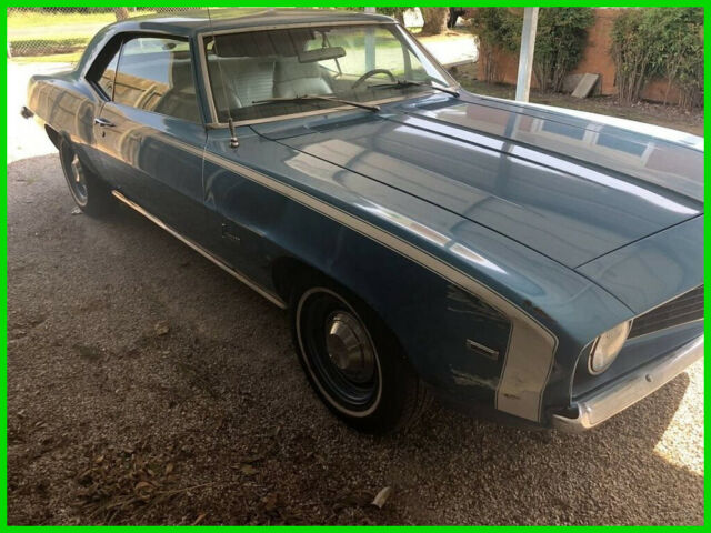 1969 Chevrolet Camaro Manual Coupe 307ci V6 3-Spd Manual 42,303 Orig Mi Leather 1969 Chevrolet Camaro 2nd Owner