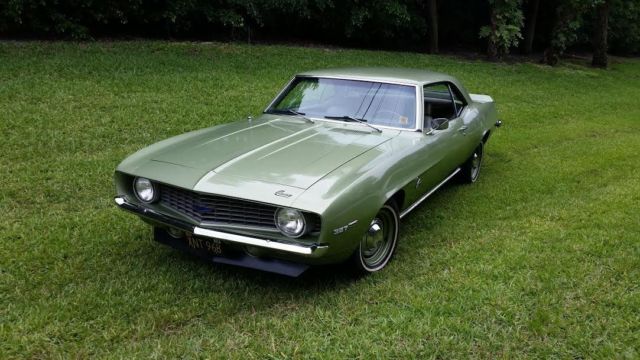 1969 Chevrolet Camaro Matching Numbers 30,000 Original Miles Rare Color Combo 1969 Chevrolet Camaro