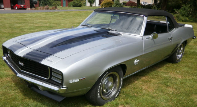 1969 Chevrolet Camaro Original RS SS 396 Convertible, Very rare RUST FREE 1969 Chevrolet Camaro RS SS