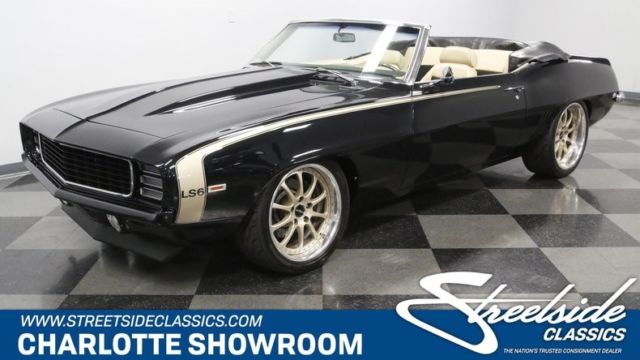 1969 Chevrolet Camaro RS LS6 Pro Touring Convertible Convertible LS6 V8 6 Speed 1969 Chevrolet Camaro RS LS6 Pro Touring Convertible