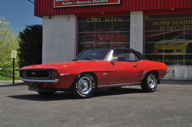 1969 Chevrolet Camaro Rally Sport Convertible X11 Must Sell! No Reserve! - photo 3