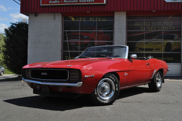 1969 Chevrolet Camaro Rally Sport Convertible X11 Must Sell! No Reserve! - photo 5