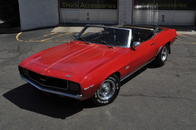 1969 Chevrolet Camaro Rally Sport Convertible X11 Must Sell! No Reserve! - photo 6