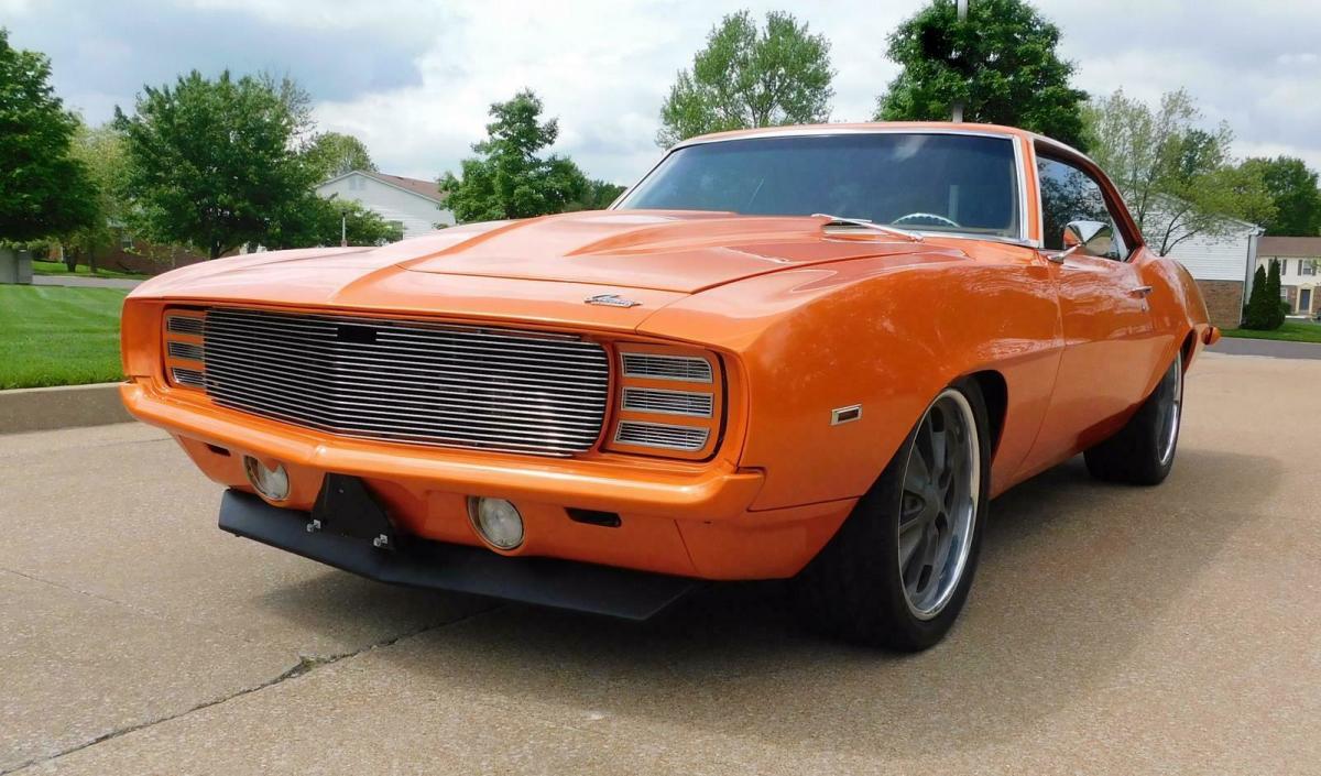 1969 CHEVROLET CAMARO RS/SS 586 Miles SUNSET ORANGE LS3 SUPER CHARGED 1000HP 1969 Chevrolet Camaro RS/SS