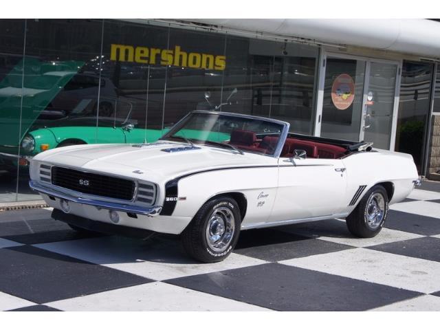 1969 Chevrolet Camaro RS/SS Convertible - 350 V8, Automatic Loaded with Options! 1969 Chevrolet Camaro RS/SS
