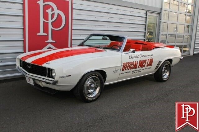 1969 Chevrolet Camaro RS/SS Convertible Z11 Indy Pace Car 4,553 Miles Dover Whit 1969 Chevrolet Camaro RS/SS Convertible Z11 Indy Pace Car