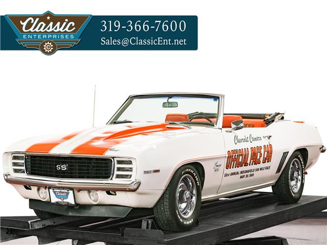 1969 Chevrolet Camaro RS/SS Pace Car Z11 Convertible Numbers Matching Air 1969 Chevrolet Camaro RS/SS Convertible Pace Car