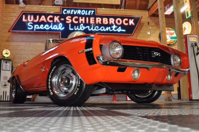 1969 Chevrolet Camaro SS 396 Convertible 4-Speed MUST SELL! NO RESERVE! - photo 5