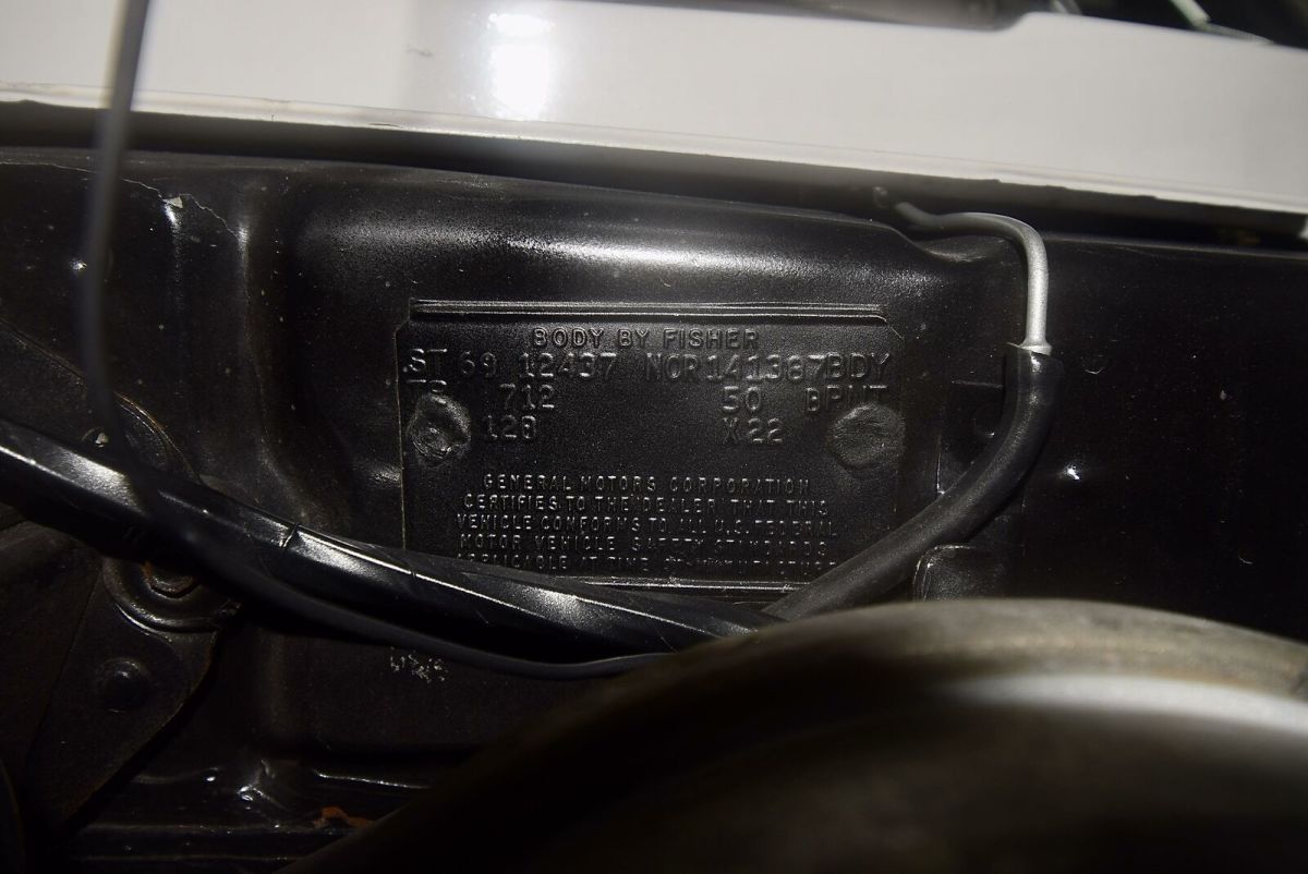 1969 Chevrolet Camaro SS 396/375 HP X22 - photo 5